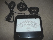 Vintage Working Simpson Model 389 Temperature Tester Therm O Meter w/  2 Probes