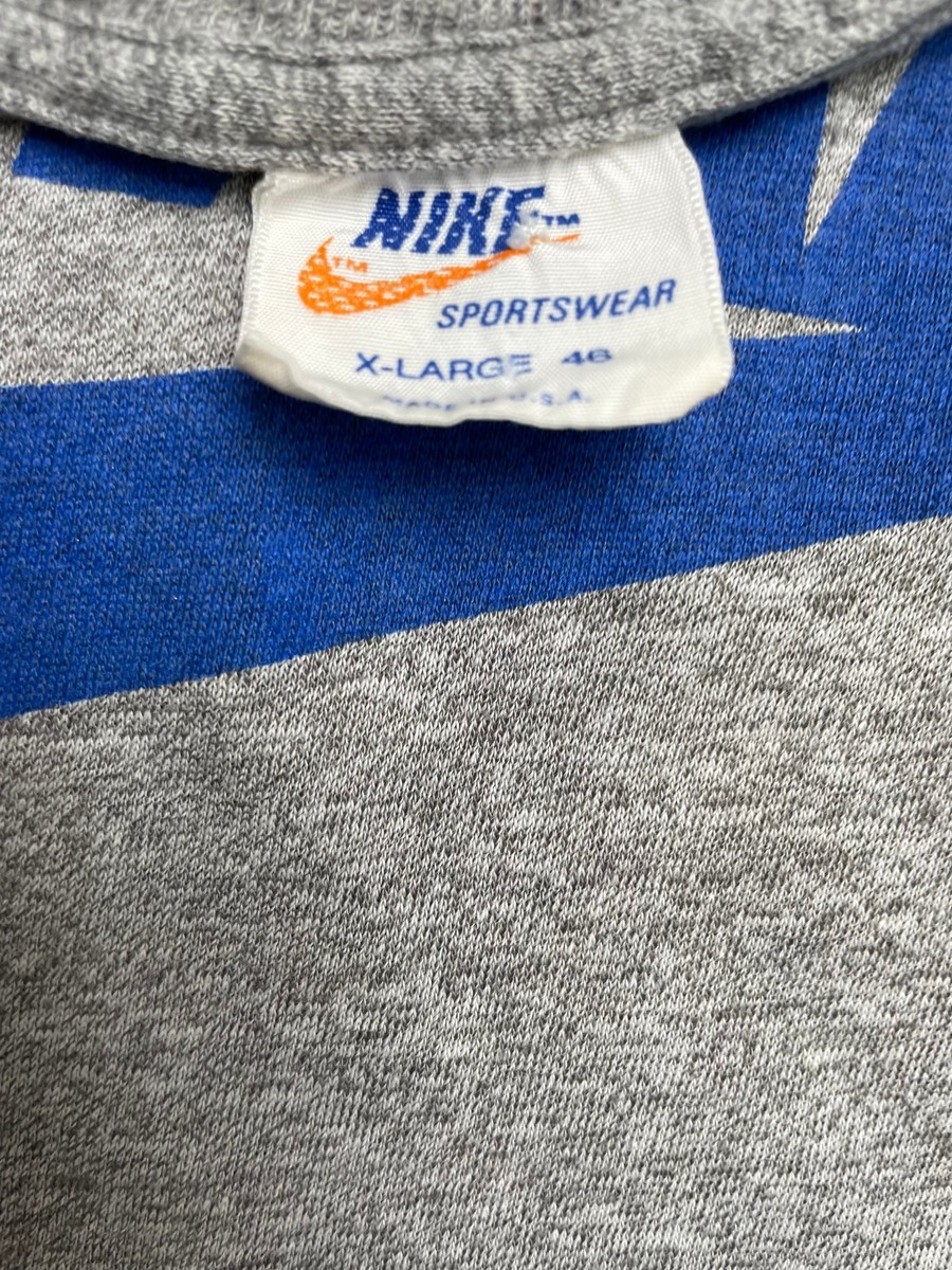 NIKE フットボールシャツ L オレンジタグ 70s 1970's “ ナイキ （ NIKE