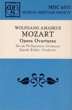 Cassette Tape - Zdenek Kosler - Mozart Opera Overtures MHS