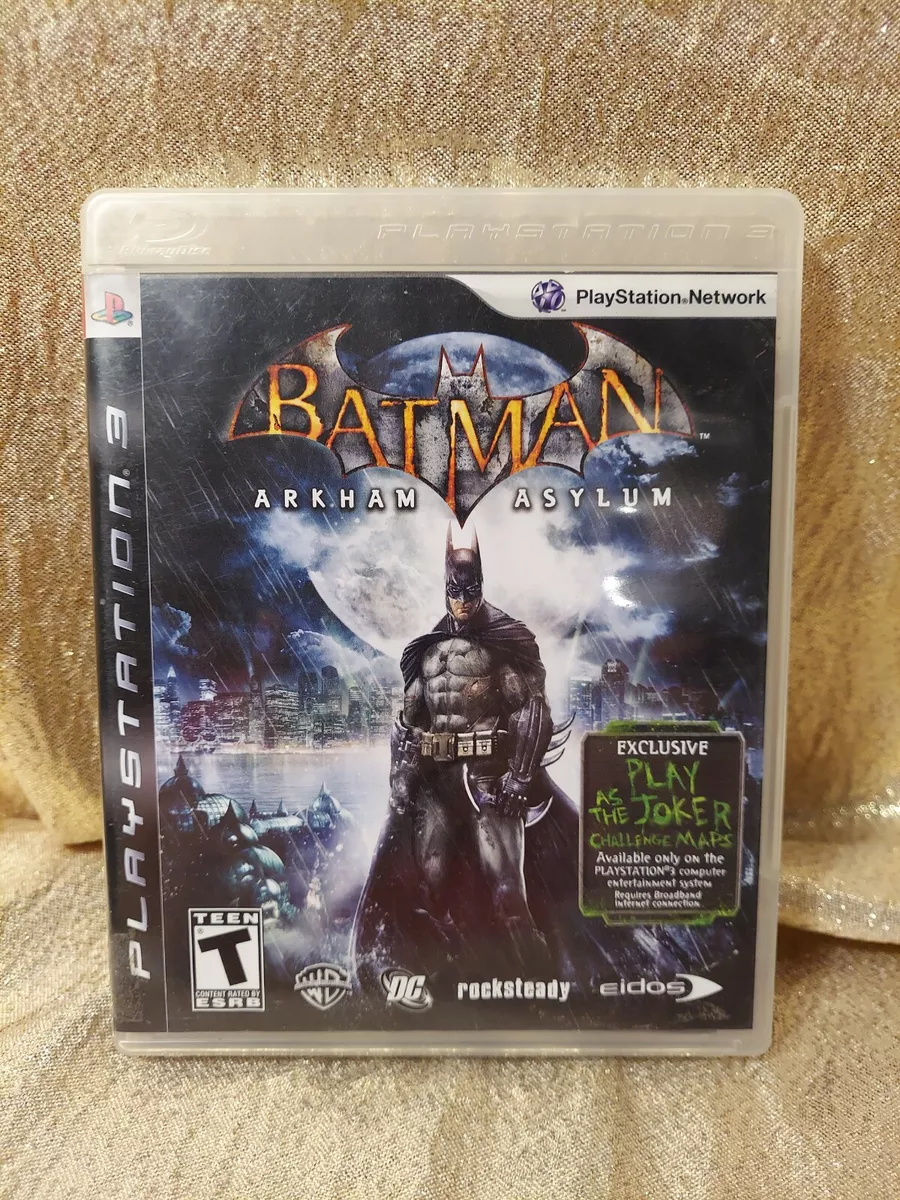 Batman Arkham Asylum Goty Dlc On Disc PS3 Used – Iceman Video Games