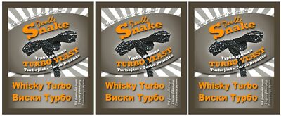 3x Double Snake WHISKY Turbo Whiskyhefe + Enzym für 25L