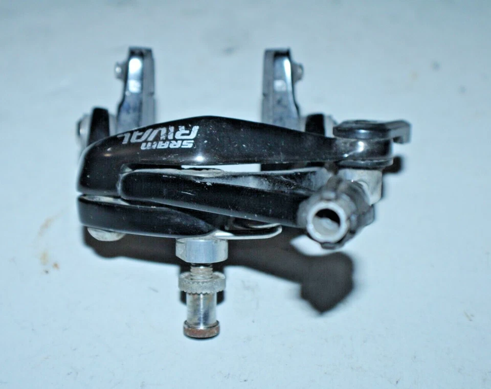 Pinza de freno trasera SRAM Rival 44-55 mm negra empotrada en carretera ¡Envío a EE. UU.! Foto 3 de 4
