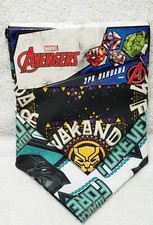 Marvel Avengers Black Panther Wakanda Forever 2PK Bandana 17.5" X 17.5"/New
