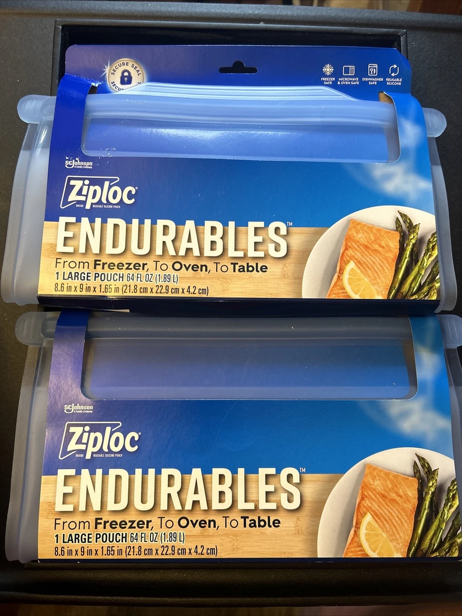 Ziploc Endurables Pouch, 64 Oz.