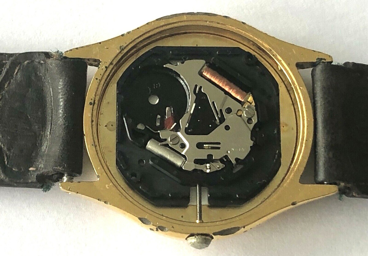 Vintage Seiko Quartz 7N43 8A89 Mens Watch Day Date For Parts Or