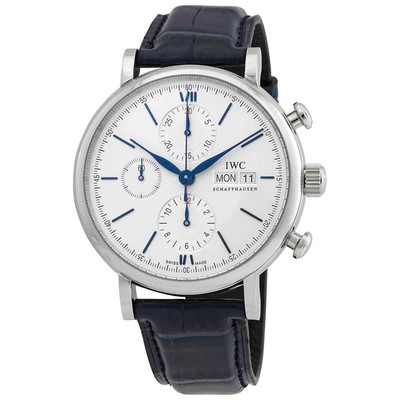 IWC Portofino Chronograph Automatic White Dial Men's Watch IW391037