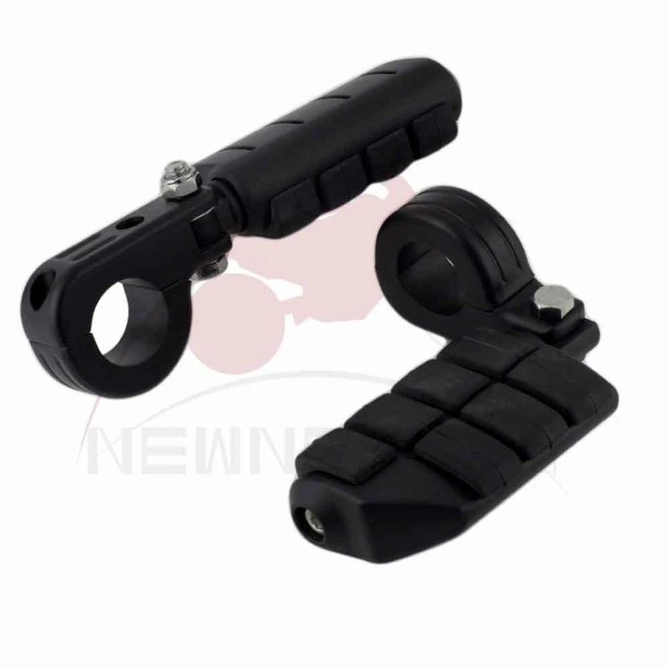 1-1/2" 1.5" Highway Foot Pegs Mount Clamp Footpeg For Harley Engine Guard Bar - Imagem 4 de 4