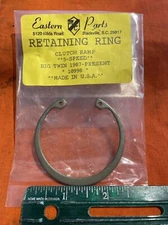 EASTERN MOTORCYCLE PARTS CLUTCH RAMP RETAINING RING HARLEY 5 SPEED OEM 10998