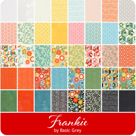 Moda FRANKIE Basic Grey LAYER CAKE 42 10" Squares Quilt FABRIC - Image 3 of 4