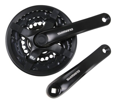 Shimano Tourney Kurbelgarnitur  FC-TY501-42 175mm 42-34-24 Zähne für 6/7/8-fach