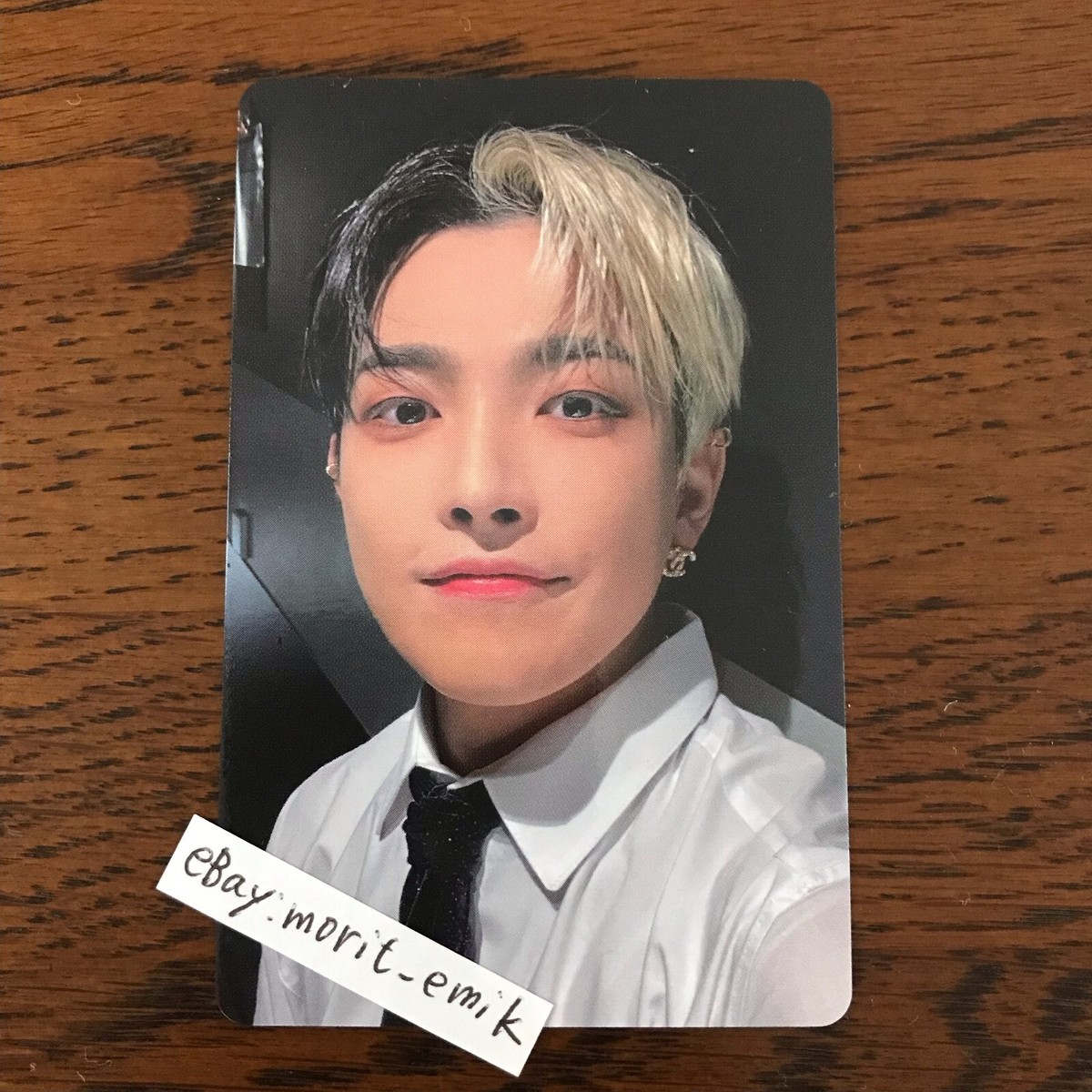 ATEEZ 109賞 HONGJOONG photocard JP HONGJOONG ATEEZ Birthday JAPAN POB LUCKY DRAW ALBUM