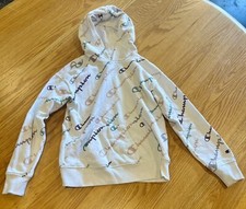 Champion Sweat Shirt Hoodie Size Medium White Hoodie Sweatshirt Kids Youth