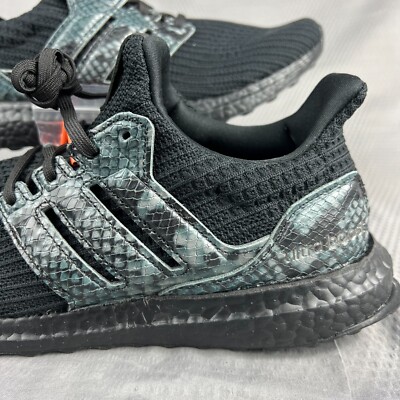 Adidas Ultraboost Sneakers Training Black Orange Snakeskin Adidas Ultraboost Sneakers Training Black Orange Snakeskin