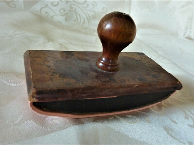 Ancien Tampon Buvard De Bureau En Bois Annees 1930 Ebay