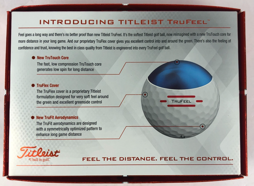Titleist TruFeel Golf Balls Two Dozen White 2x12 Packs - Picture 5 of 6