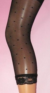sheer footless tights