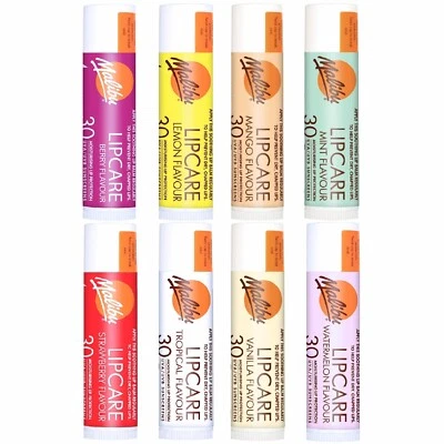 Malibu Sun Lip Balm Lipstick SPF 30 Water Resistant UVA UVB Sunscreen Protection