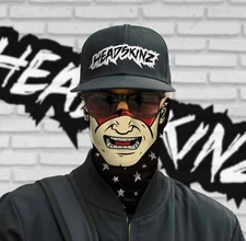 Neck Gaiter / Bandana - SUPERHERO (Motorbike, Fishing, Camping, Sports)