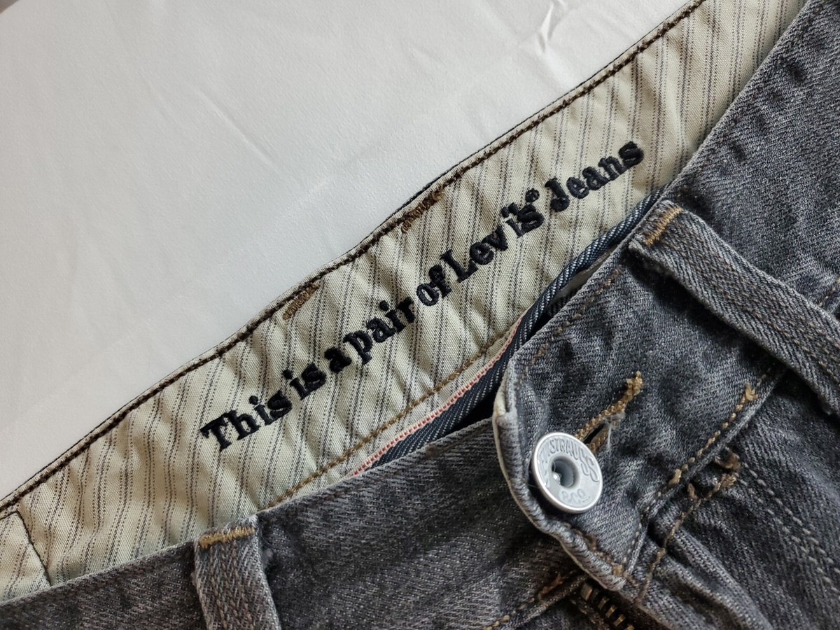 Levis This Is A Pair Of Levis Size 33X32 Black Straight