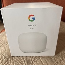 NEW Google Nest WiFi Router GA00595 Mesh System White AC2200 Dual Band Sealed