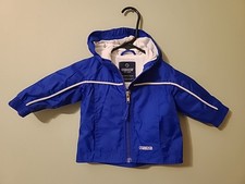 Oshkosh Blue Jacket Sz 6/9M Windbreaker Full Zip Hooded