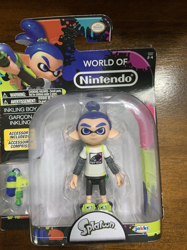World Of Nintendo Splatoon Inkling Boy 4 Inch Figure Jakks Pacific | eBay