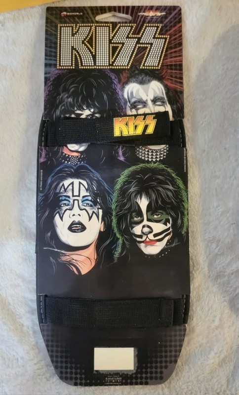 🎸 Vintage KISS Band Car Visor 12 CD/DVD Wallet Holder 🤘Bioworld Merchandising 