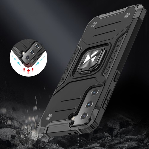 Wozinsky Ring Armor pancerne hybrydowe etui pokrowiec + magnetyczny uchwyt Samsu - Zdjęcie 7 z 7
