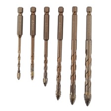 Four-Flute Sawtooth Eccentric Drill Bit, Four Edged Serrated Eccentric8026