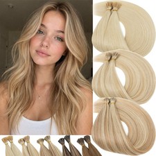 Stick Tip I Tip 100 Real Remy Human Hair Extensions Micro Loop Ring Beads Tip