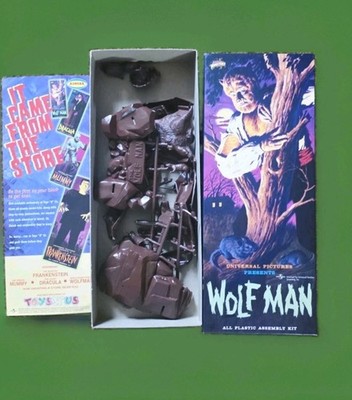 Aurora Universal Monsters Pictures Wolfman Model Kit 