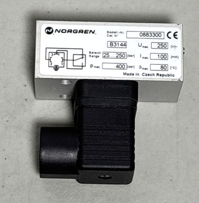 NORGREN 0883300 Electro-Mechanical Hydraulic Pressure Switch - New Without Box