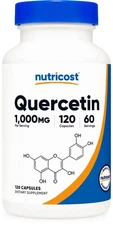 Nutricost Quercetin 1000mg, 120 Capsules - 60 Servings, 500mg Per Capsule