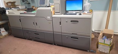 Ricoh pro C7110x Commercial Color Printer  W Extra Cartige And Accessories