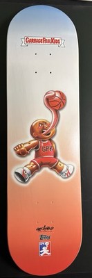 GARBAGE PAIL KIDS Topps GET A GRIP Michael Jordan AIR Skateboard Deck #57 of 150