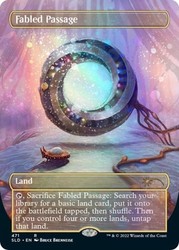 Fabled Passage (Borderless) (Galaxy Foil) - Secret Lair Drop Series