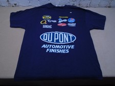 Vintage Jeff Gordon Nascar DuPont Automotive finishes racing Shirt Size XL