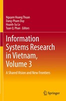 Nguyen Hoang Thuan (U. A.) | Information Systems Research In Vietnam, Volume 3