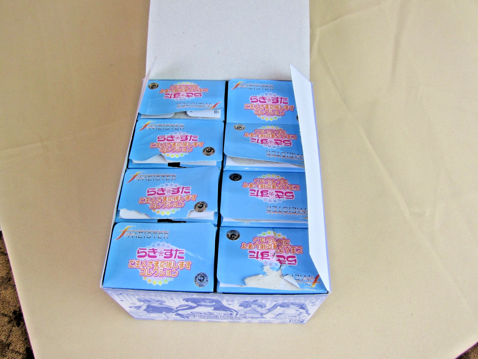 BANDAI Figure Meister Lucky Star Maid Collection Full Set of 8 PCS