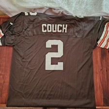 Vintage Tim Couch Cleveland Browns NFL Football Screenprint Jersey Xxl