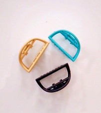 Modern women Hair Claw Clips 03 pcs Set random Colors