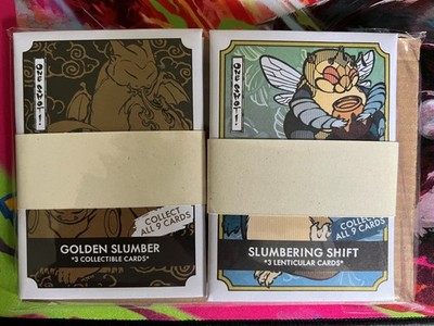 POKAI GAKU ONE SHOT! BOTH SETS SEALED Slumbering Shift & Golden Slumber-18cards 