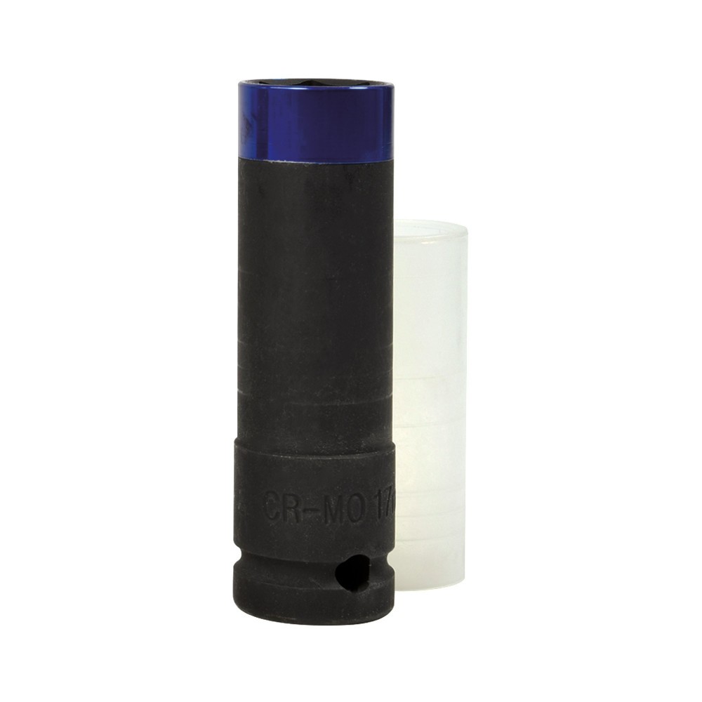 Douille pour jante alu 17 mm en acier renforcé et nylon antichoc
