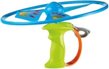 Kidoozie Rip Cord Flying Disc, Flies Over 50 ft, STEM Toy Early Childhood