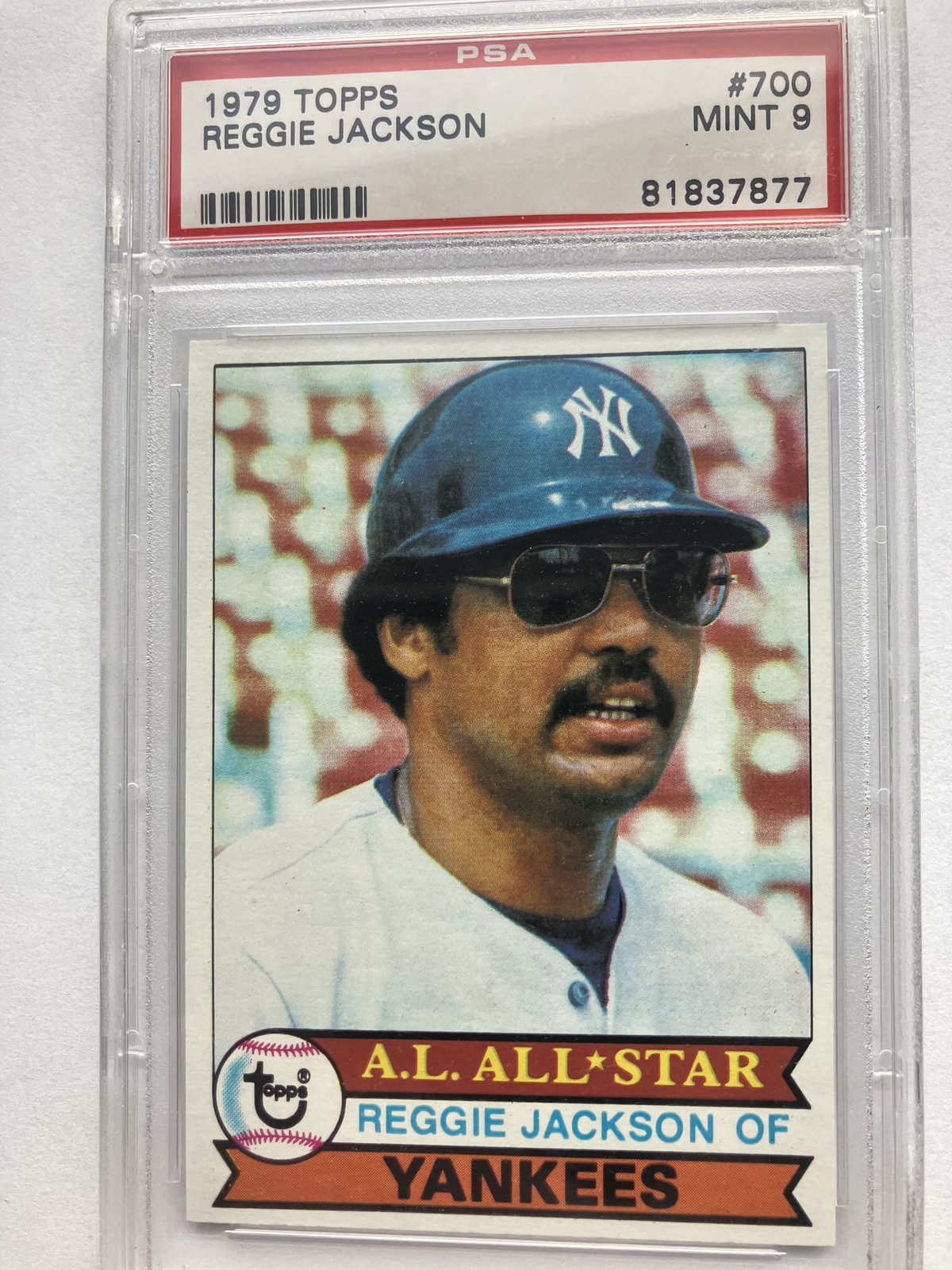 1979 Topps Reggie Jackson #700 PSA 9 New York Yankees