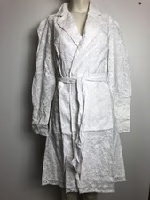 NA-KD Women's Dress Anglaise Blazer Dress White, 34