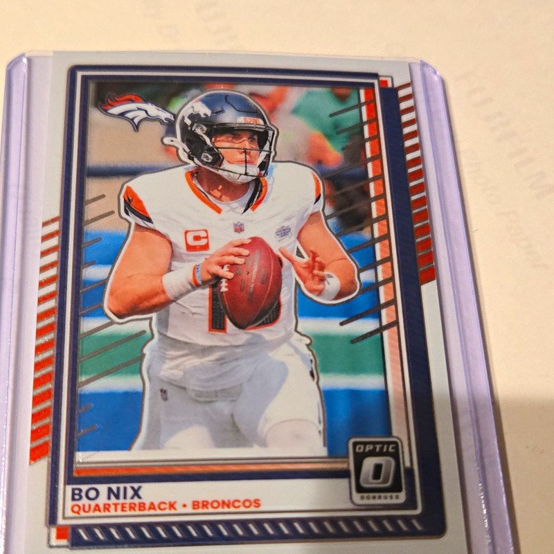 2024 Panini Donruss Optic Football - Bo Nix Rookie #31 Denver Broncos
