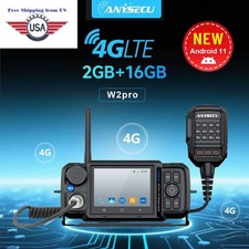 New Anysecu W2PRO N61 Adnroid 11 2GB 16GB 4G Zello Network Radio Zello/Real PTT