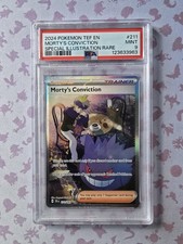 Morty's Conviction 211/162 SIR Temporal Forces Pokemon PSA 9 on eBay