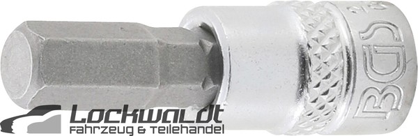 "Bgs Bit Einsatz Antrieb Innenvierkant 6,3 Mm 1/4\" Innensechskant 9/32\""-image